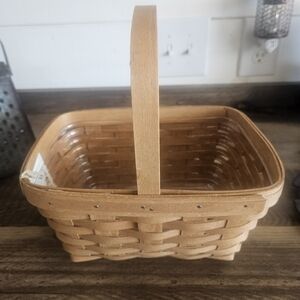 Longaberger Natural Tan Woven Basket